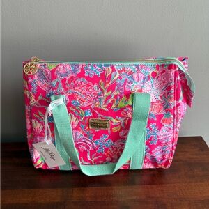 LILLY PULITZER Lunch Cooler Insulated-Shell Me Something Good